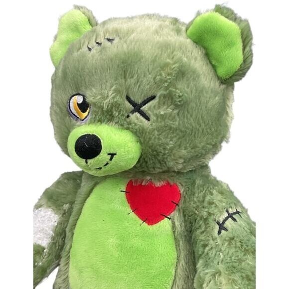 Build a Bear Zombear Zombie Bear Halloween Retired 16" 2015 BAB Plush Stuffed - Picture 3 of 12